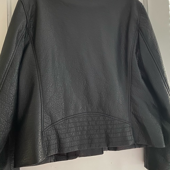 MICHAEL KORS Leather Jacket with Studs XL - Picture 5 of 6